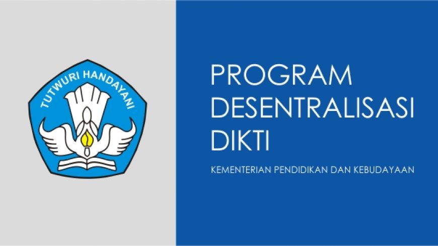 Penerimaan Proposal Program Desentralisasi DIKTI 2015 (Kategori C)