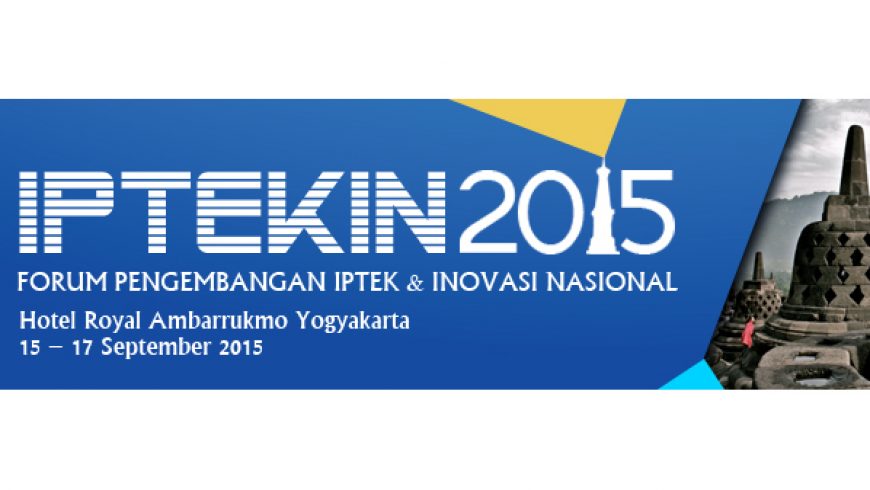 Forum Tahunan Pengembangan Iptek dan Inovasi Nasional (IPTEKIN) 2015 dan 12th ASIALICS International Conference