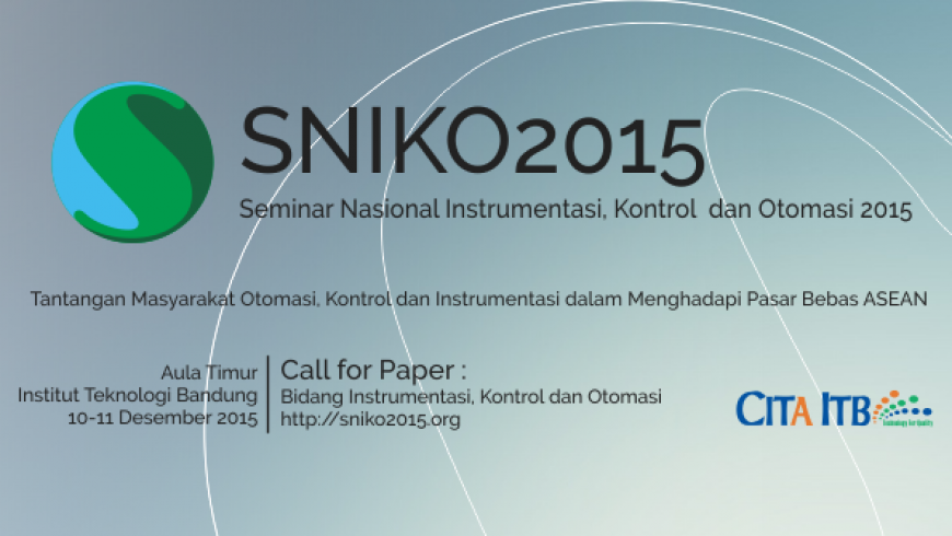 Seminar Nasional Instrumentasi, Kontrol dan Otomasi 2015