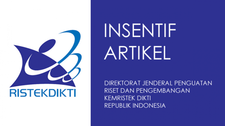 Hasil Seleksi Insentif Artikel pada Jurnal Internasional Tahun 2016