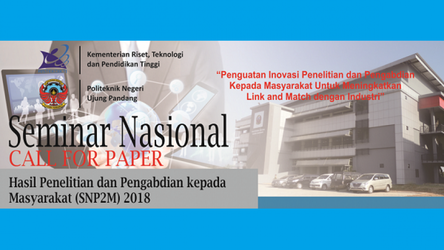 Seminar Nasional Hasil Penelitian dan Pengabdian kepada Masyarakat (SNP2M) 2018