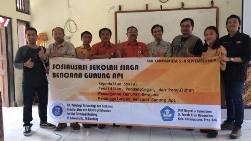 ITB Pilih Spentriba Sekolah Siaga Bencana Gunung Api