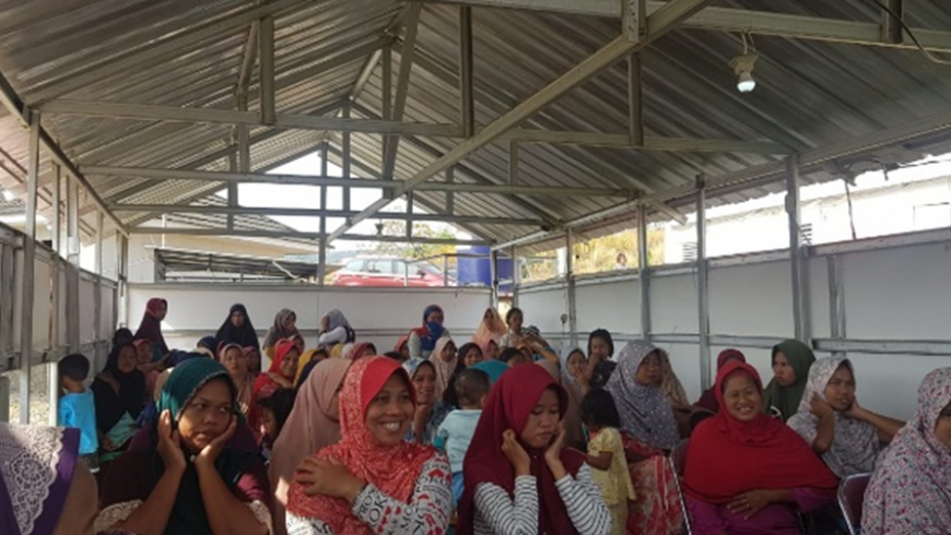 Edukasi Program Olahraga Kesehatan dalam Menangani Stres Khususnya Reaksi Fisiologis Khususnya Reaksi Fisiologis pada Ibu-Ibu Korban Bencana Alam di Kec. Sumur. Kab.Pandeglang, Banten