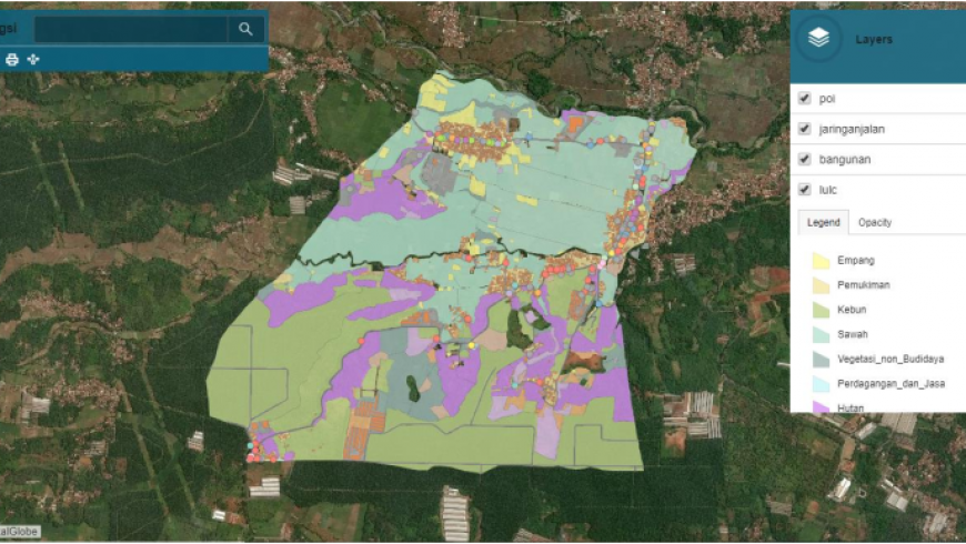 Development of WebGIS in Cinangsi Village, Cianjur Regency to Support the Harum Citarum Program