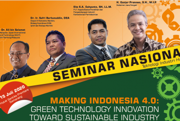 3rd National Seminar on Green Industrial Technology 2020