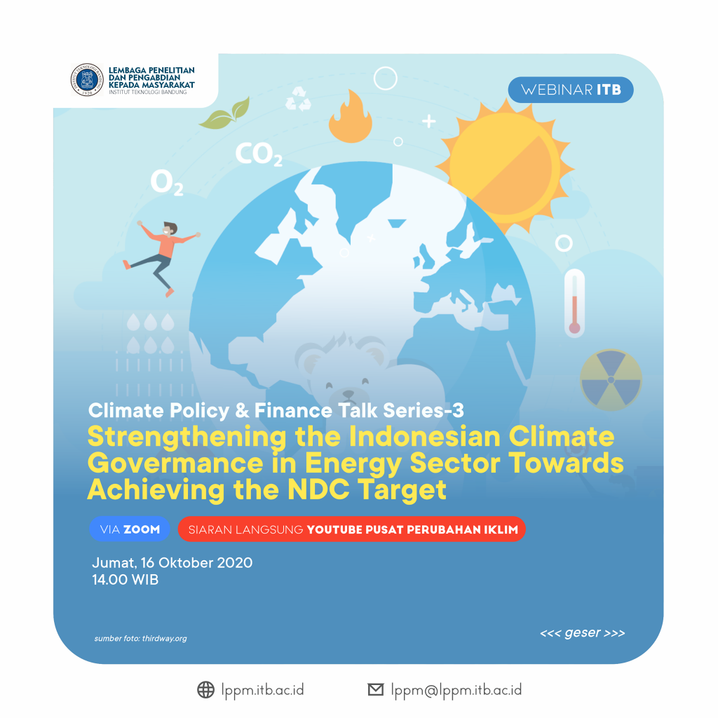 Climate Policy And Finance Talk 3 : "Strengthening The Indonesian ...