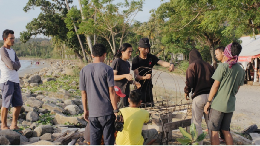 Program Community Building Melalui Seni untuk Penyintas Tsunami Selat Sunda di Kec. Sumur, Kab. Pandeglang, Banten