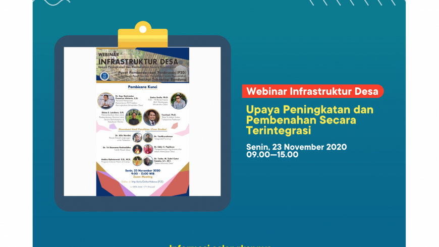 [WEBINAR ITB] Upaya Peningkatan dan Pembenahan Secara Terintegrasi