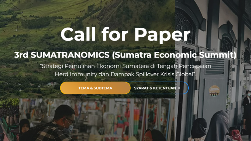 Call for Paper – 3rd SUMATRANOMICS Tahun 2022