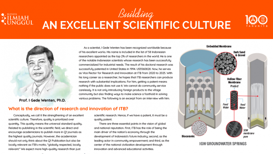 Building an Excellent Scientific Culture