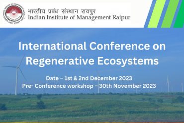 International Conference on Regenerative Ecosystems (ICRE)