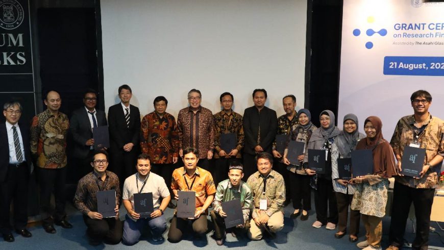 ITB Kembali Menggelar Grant Ceremony & Seminar on Research Findings dari Asahi Glass Foundation